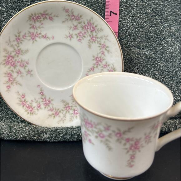 Vintage 1960s Premiere Fine China Japan April Rose Pattern - Picture 1 of 11